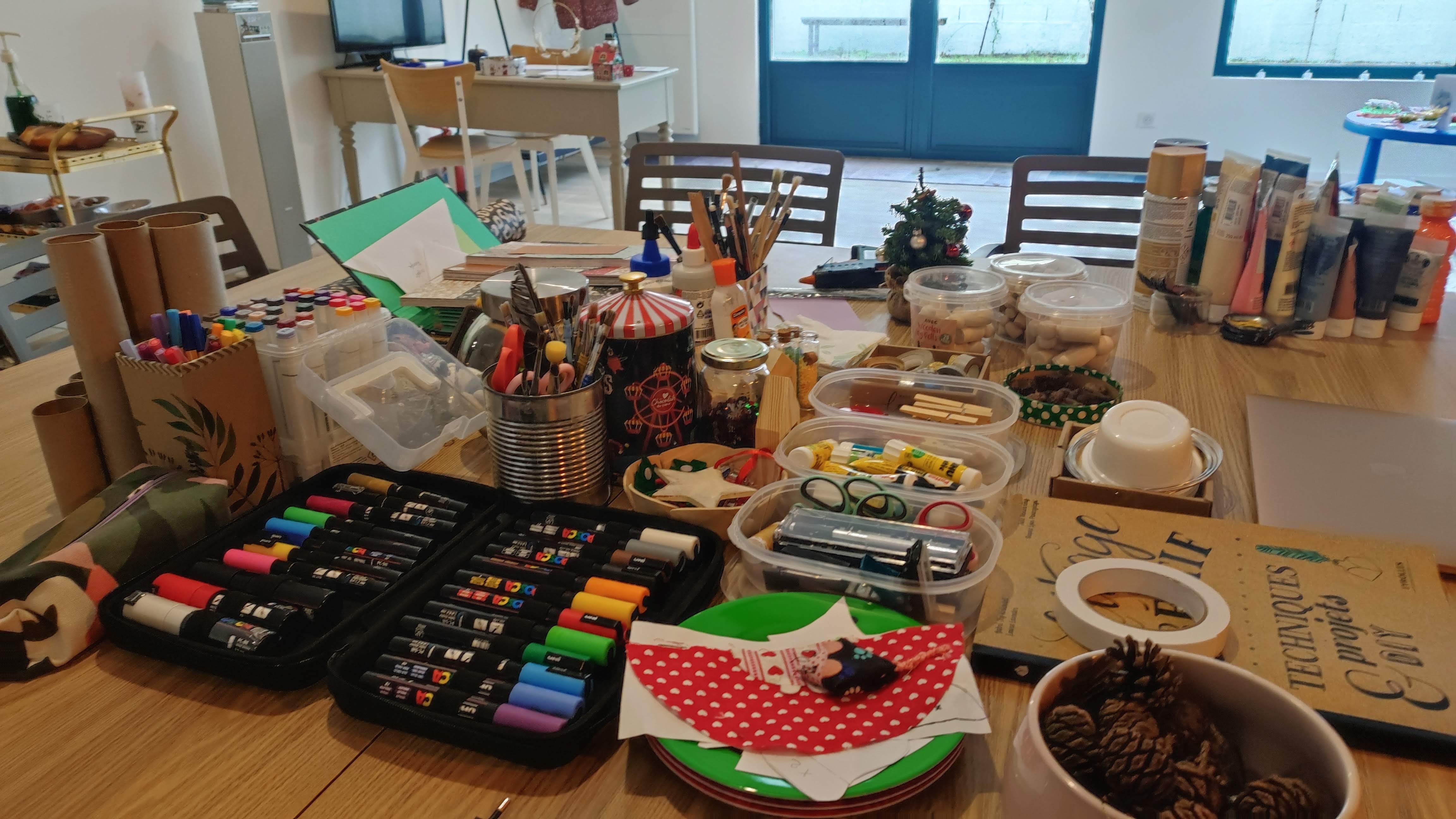 Gouter créatif sous le pommier
